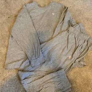 Victoria's Secret Gray Pajama Set